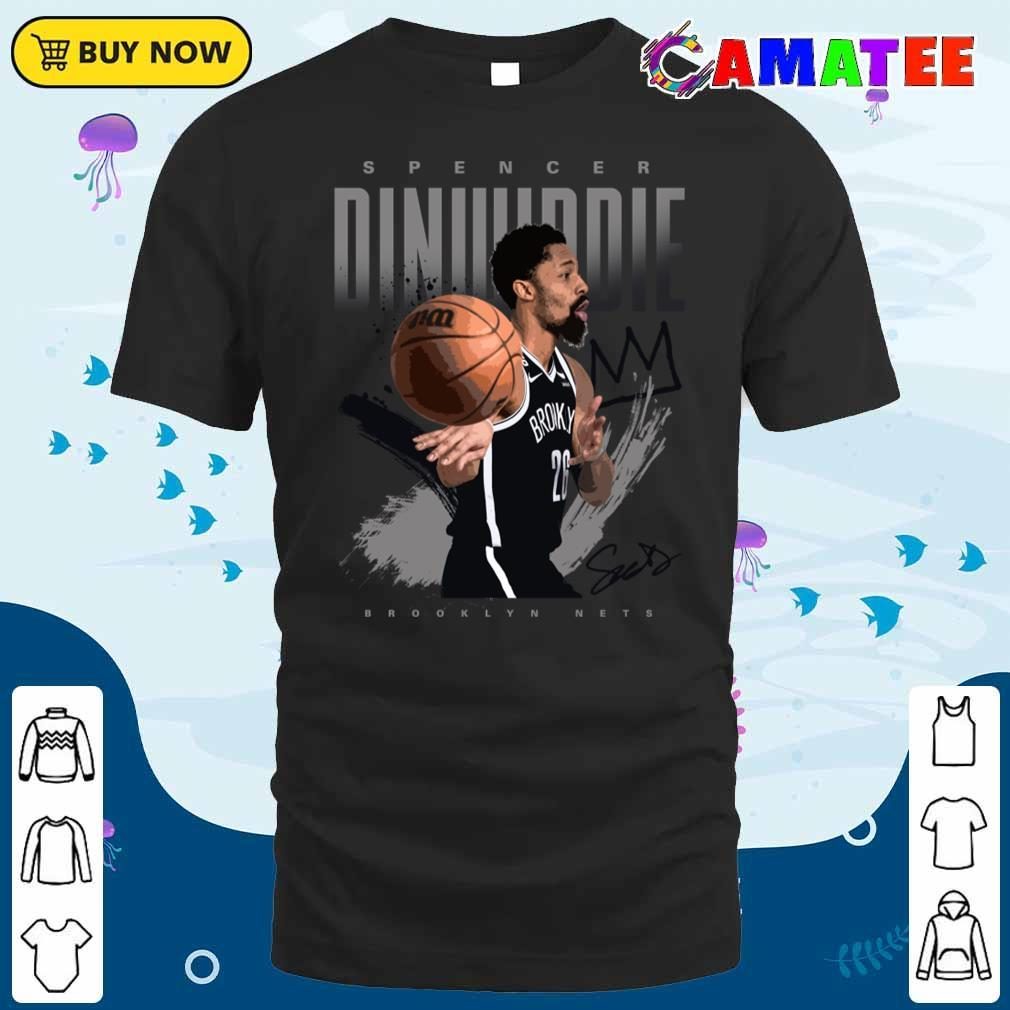 Spencer Dinwiddie Brooklyn Nets T-shirt, Spencer Dinwiddie T-shirt Classic Shirt