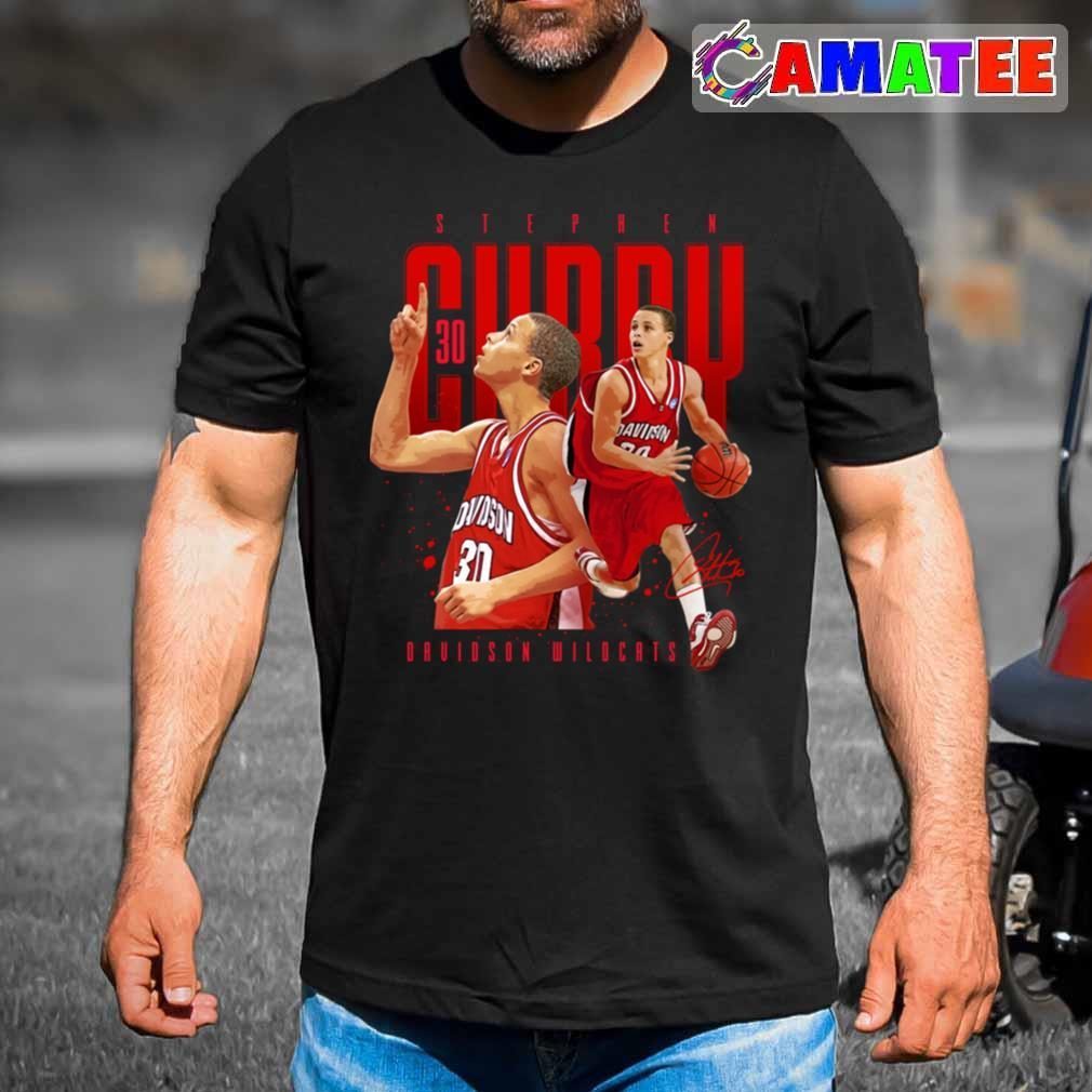 Steph Curry Davidson Wildcats T-shirt, Steph Curry Davidson T-shirt Best Sale