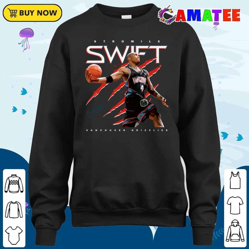 Stromile Swift Vancouver Grizzlies T-shirt, Stromile Swift T-shirt Sweater Shirt
