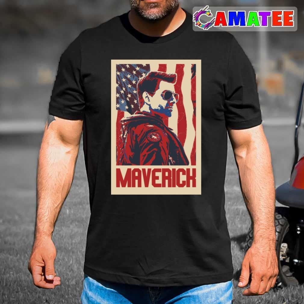 Top Gun T-shirt, Maverick Pop Art Style T-shirt Best Sale