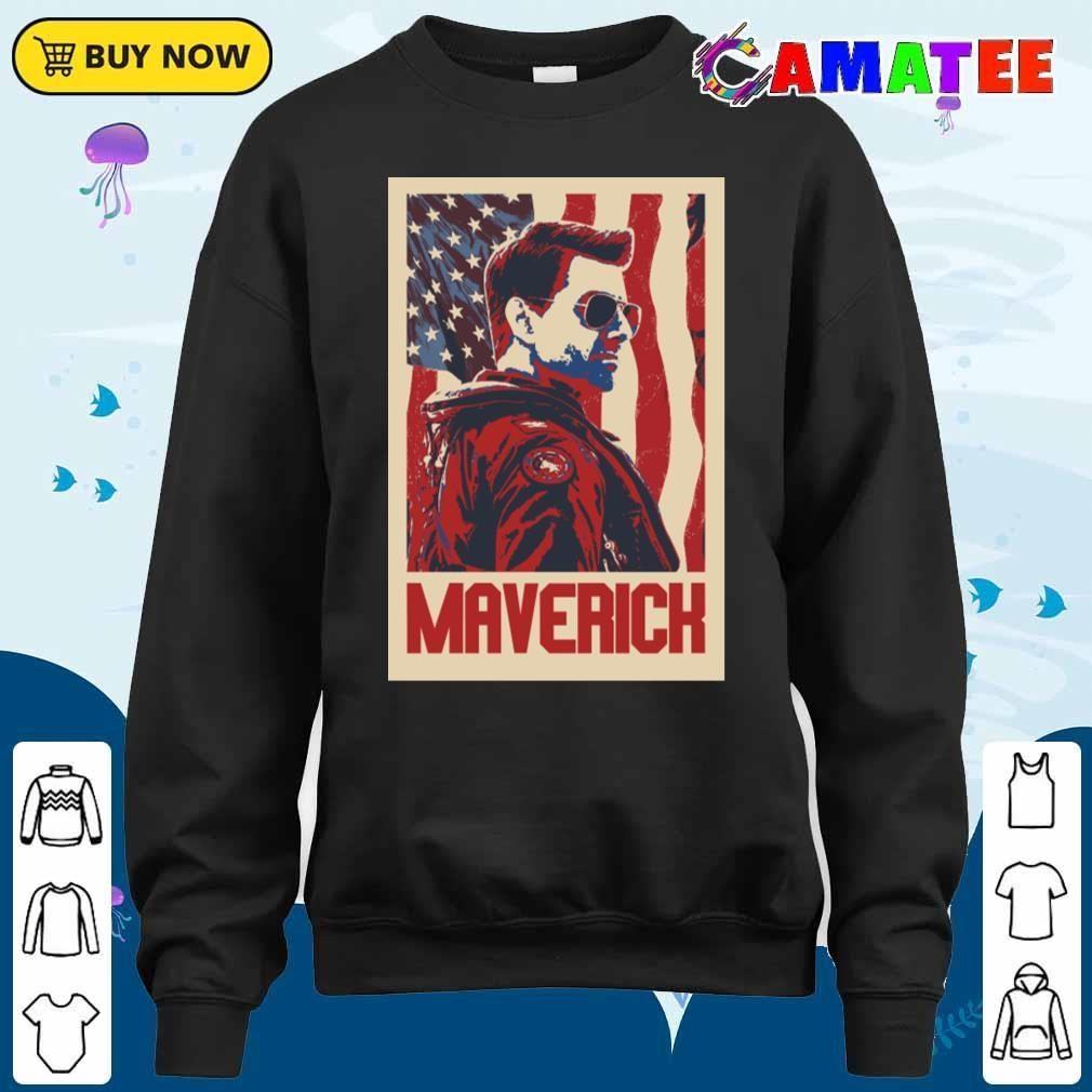 Top Gun T-shirt, Maverick Pop Art Style T-shirt Sweater Shirt