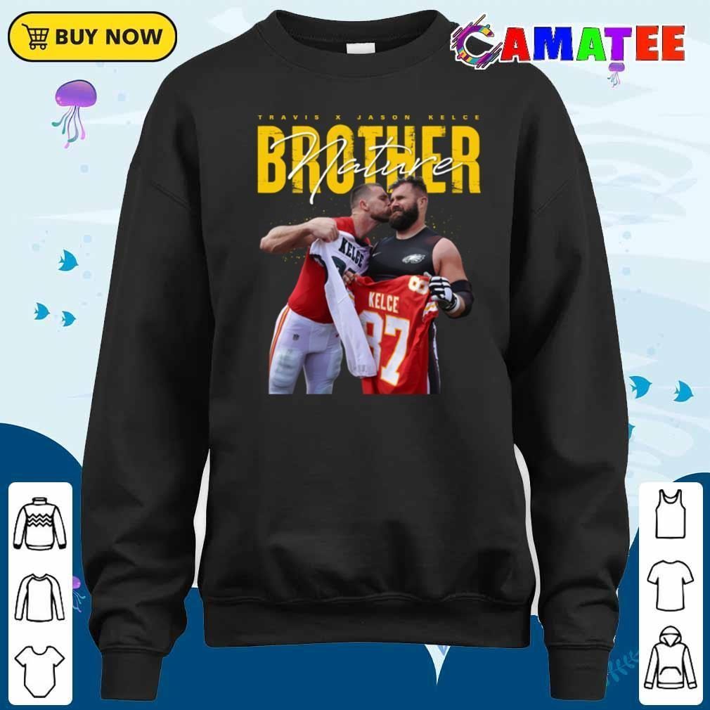 Travis Kelce X Jason Kelce Nfl Football T-shirt Sweater Shirt