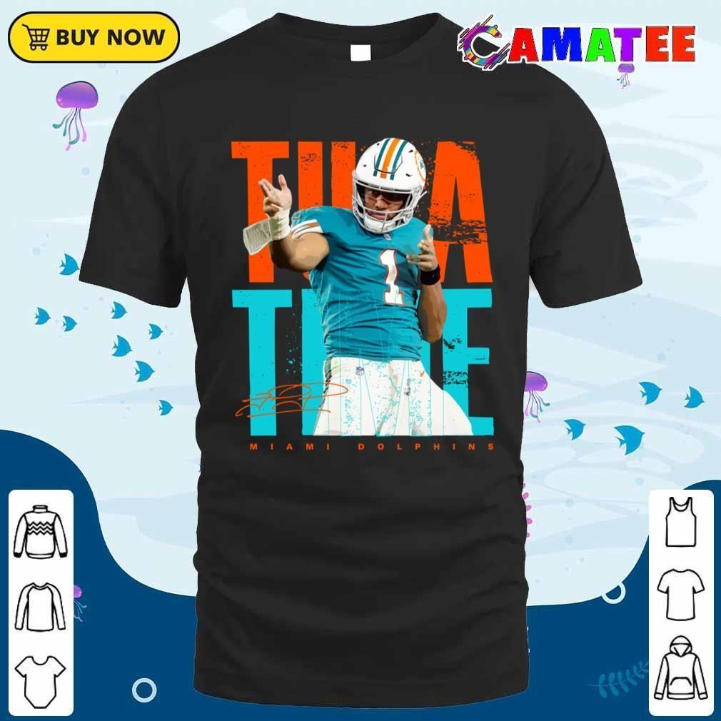 Tua Tagovailoa Miami Dolphins T-shirt, Tua Tagovailoa T-shirt Classic Shirt