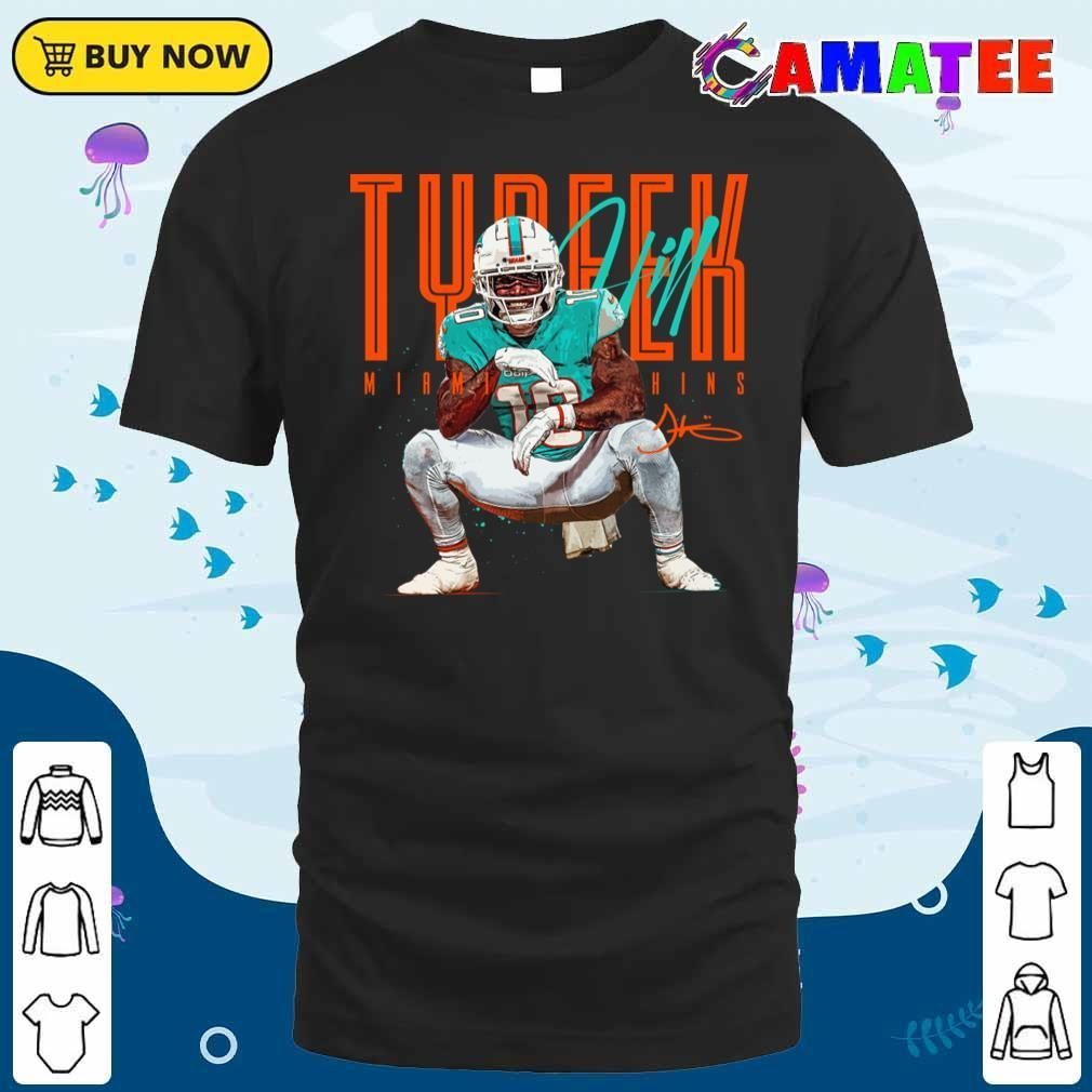 Tyreek Hill Miami Dolphins T-shirt, Tyreek Hill T-shirt Shirt Classic Shirt