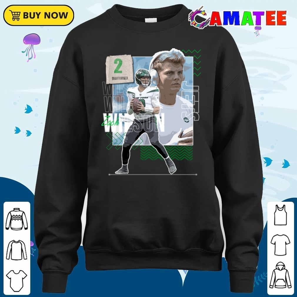 Zach Wilson Nfl Football T-shirt, Zach Wilson Football T-shirt Sweater Shirt